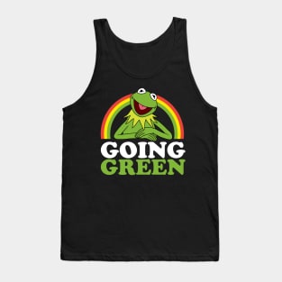 Muppets Kermit The Frog - Going Green Tank Top